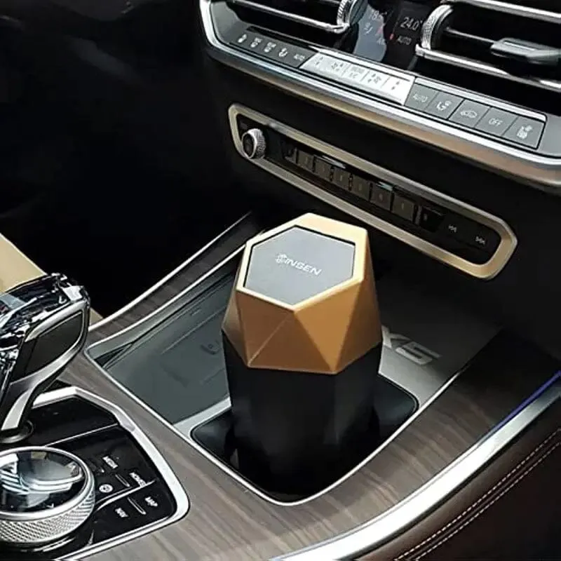 2-Piece: Compact Car Mini Trash Can