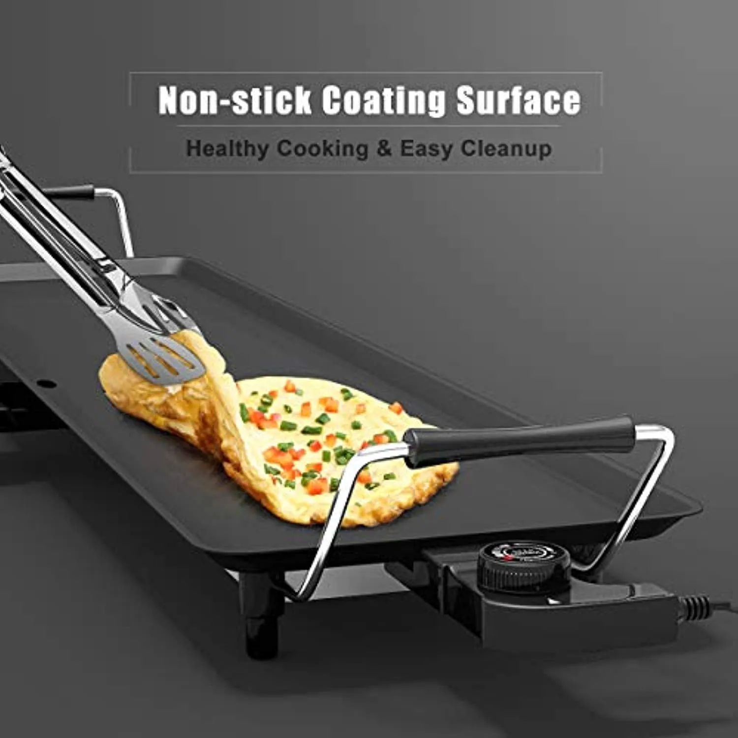 35" Electric Teppanyaki Table Top Grill Griddle BBQ Barbecue Nonstick