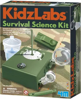 4M KidzLabs Survival Science Kit