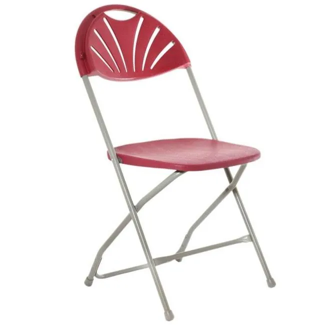 66 x Classic Fan Back Folding Chair   Trolley Bundle