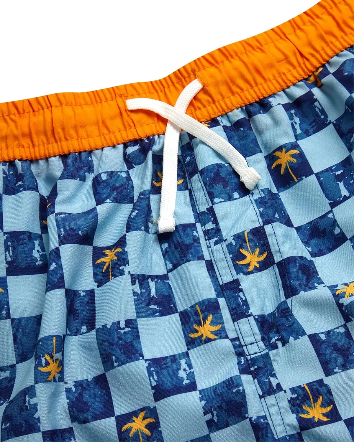 Boys Swim Trunks - Quick Dry Sun Protection Board Shorts with Breathable Mesh Lining and Drawstring Waist (Sizes: 8-18)