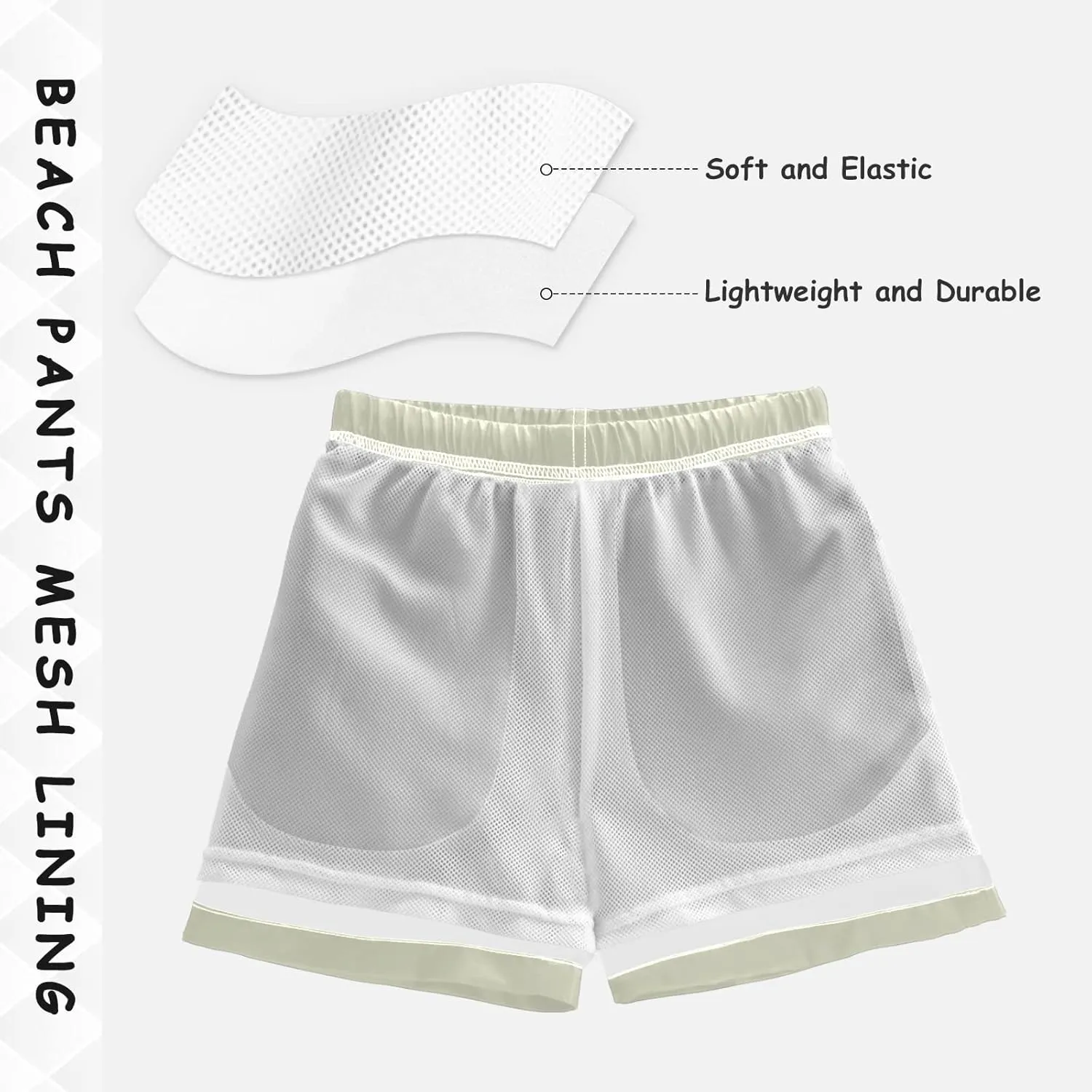 Boys Swim Trunks Summer Drawstring Toddler Swim Board Shorts Quick Dry Little Boys Bathing Suit Beach Hawaii Vacation 2T-16