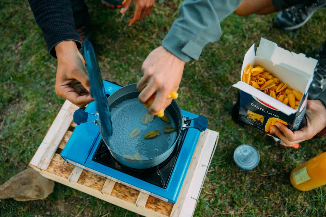 Camper's Cook Set Stainless Steel Non-Stick 4-person - MH 500