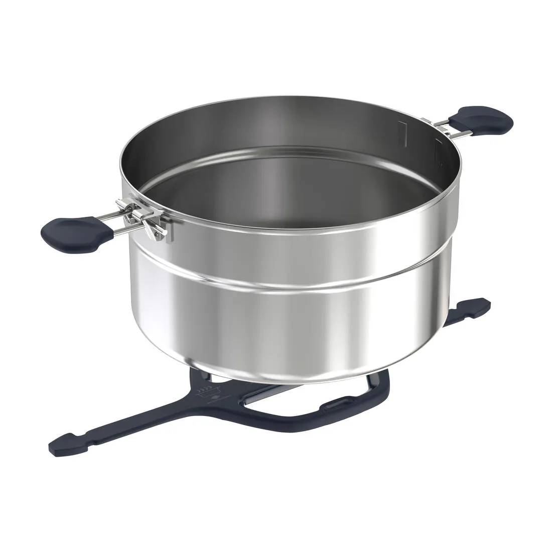 Camper's Cook Set Stainless Steel Non-Stick 4-person - MH 500