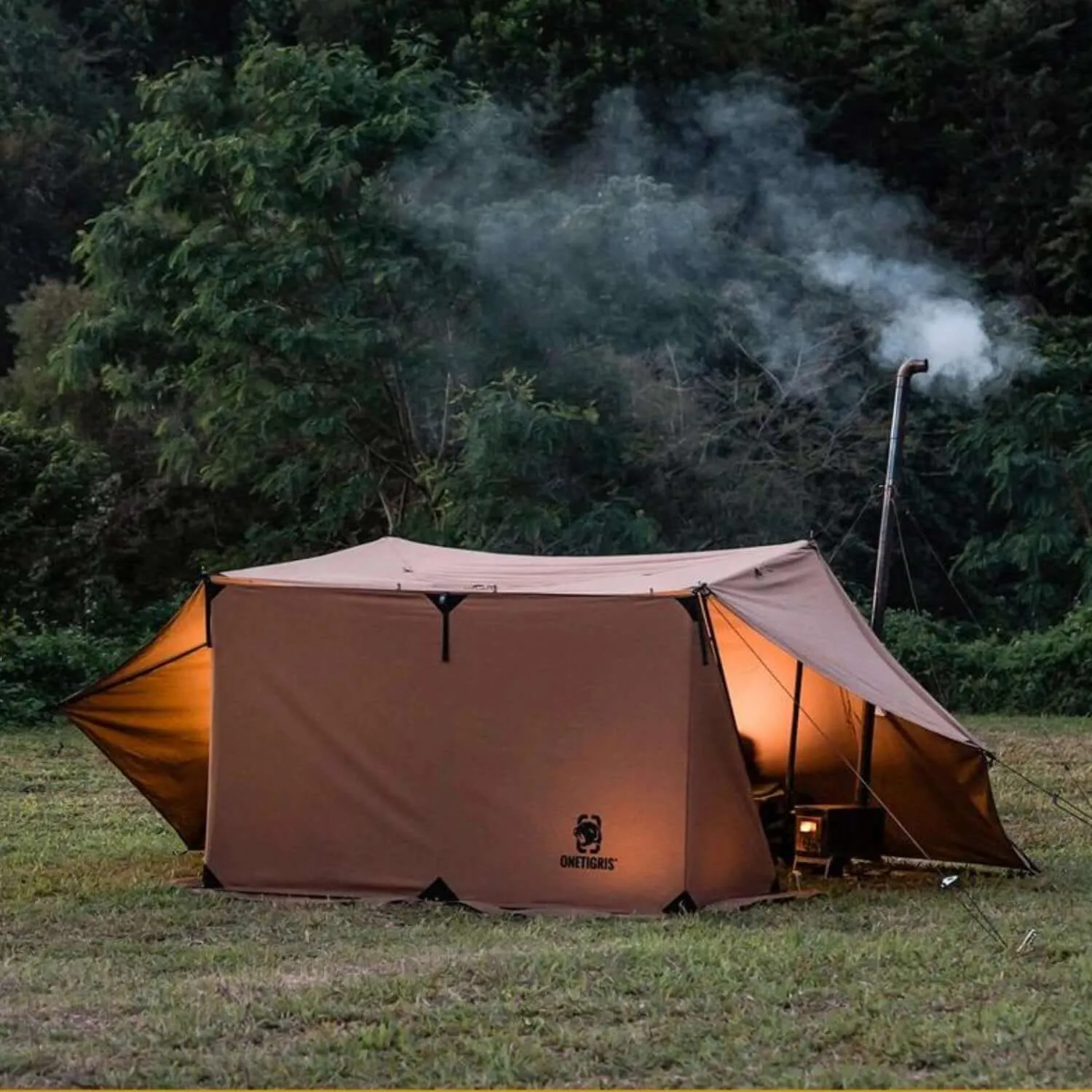 Camping Tarp with Poles - Durable, Easy Setup Shelter