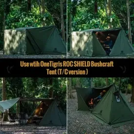 Camping Tarp with Poles - Durable, Easy Setup Shelter