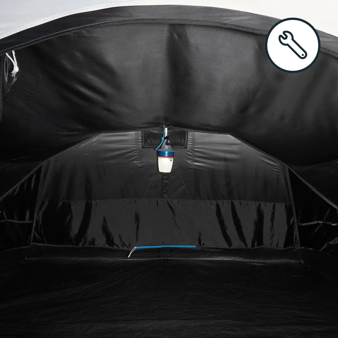 Camping tent 2 Seconds - 3-Person - Fresh&Black