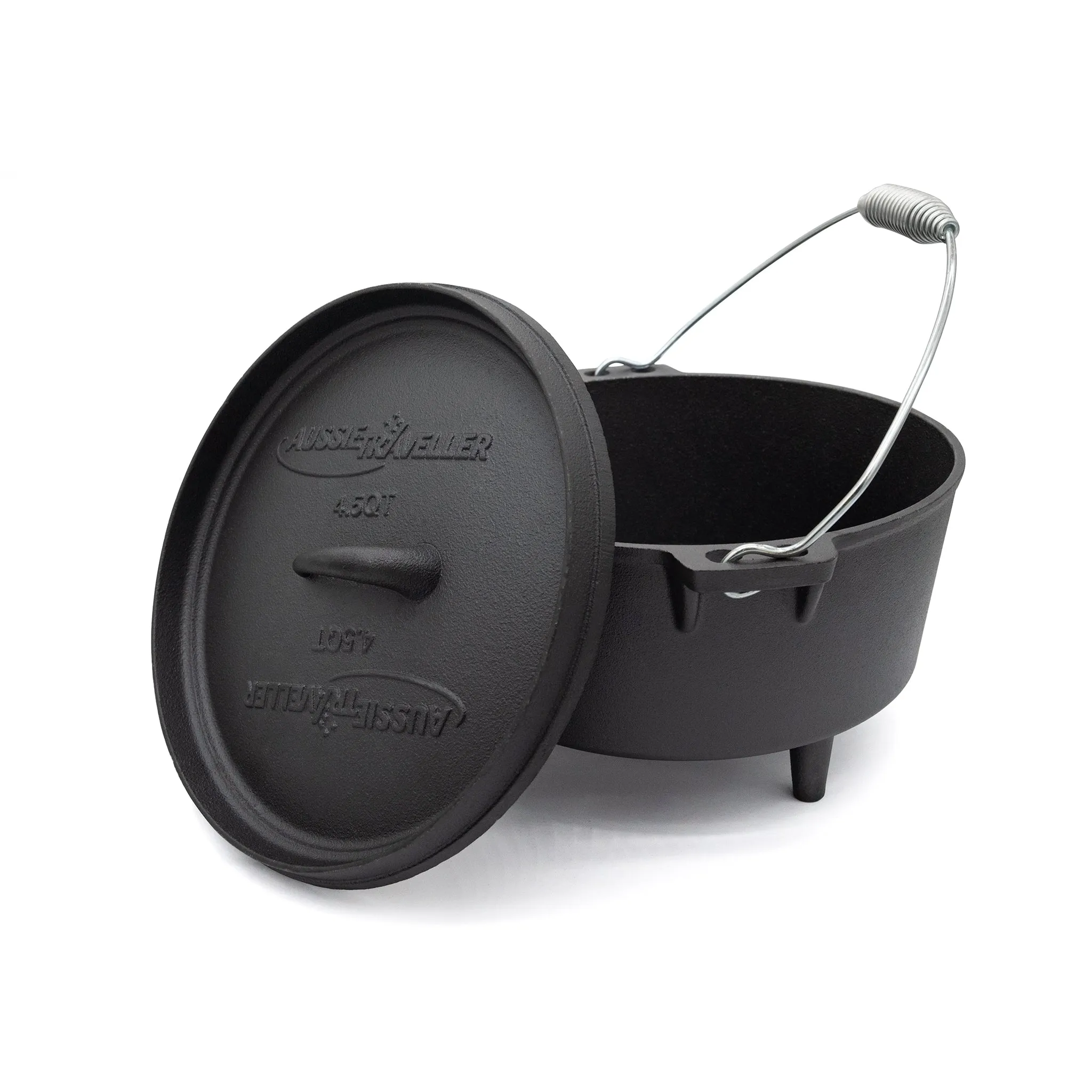 Cast Iron Camp Oven Set - 5 Piece