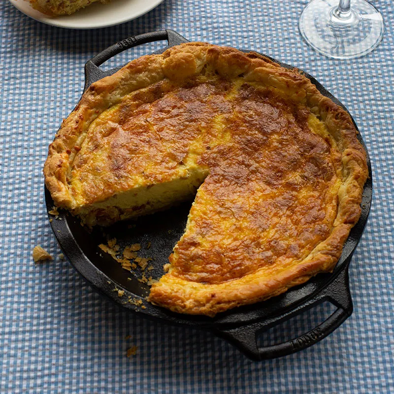 Cast Iron Pie Pan-(9 Inches)
