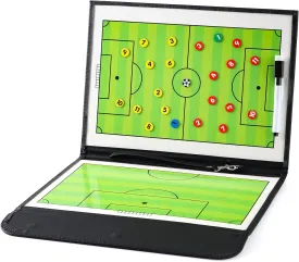Coaching Board Coaches Clipboard Tactical Magnetic Board Kit, Portable Strategy Coach Board with Dry Erase, Marker Pen and Zipper Bag.Basketball Board Coaches,Football Board,Soccer Coaching Board