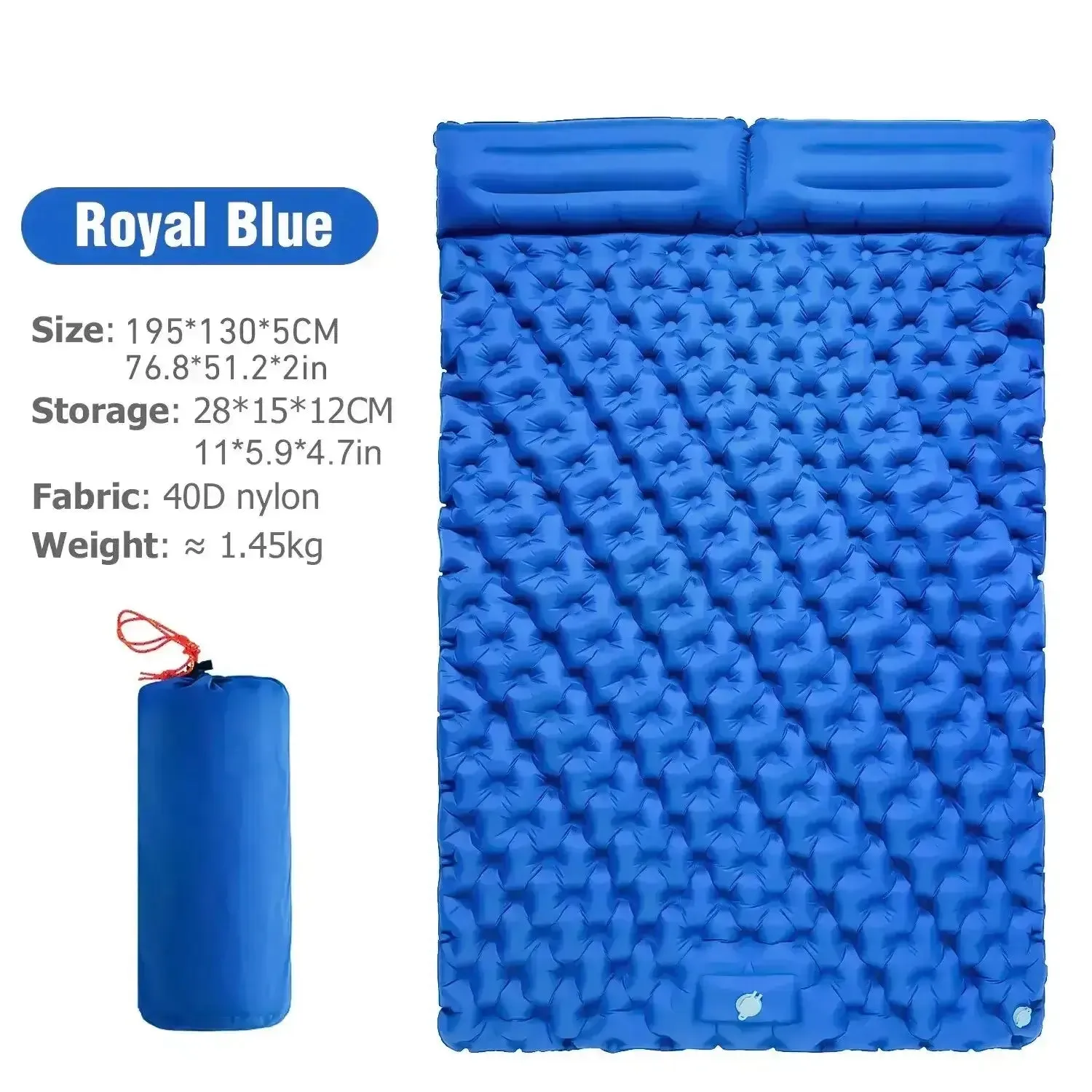 Double Inflatable sleeping pad