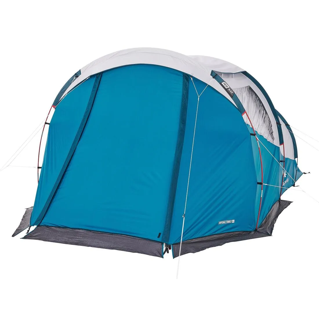 Family Tent 4 Person - Arpenaz 4.1 Fresh & Black