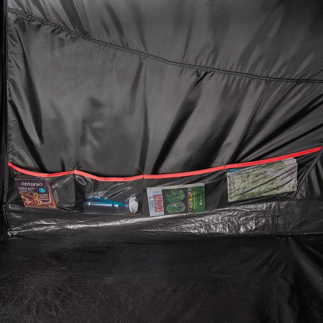 Family Tent 4 Person - Arpenaz 4.1 Fresh & Black