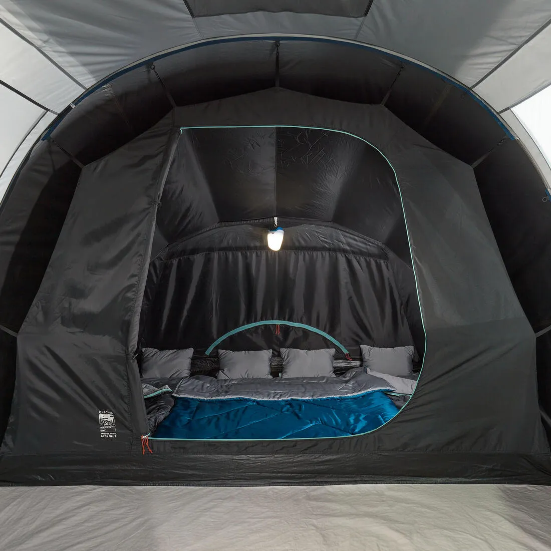 Family Tent 4 Person - Arpenaz 4.1 Fresh & Black