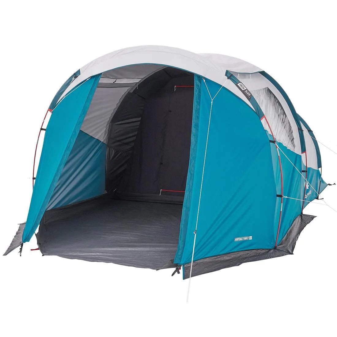 Family Tent 4 Person - Arpenaz 4.1 Fresh & Black