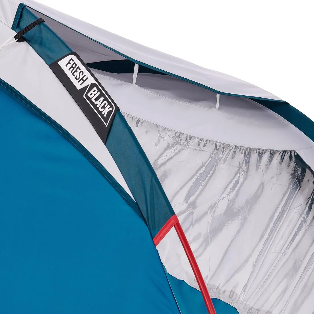 Family Tent 4 Person - Arpenaz 4.1 Fresh & Black