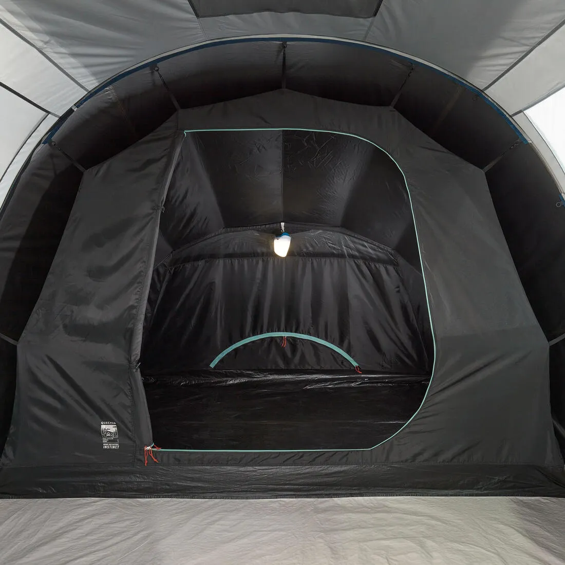 Family Tent 4 Person - Arpenaz 4.1 Fresh & Black