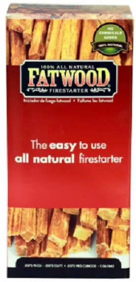 Fatwood 9983 1.5 LB Box Of Pine Wood Fire Starter - Quantity of 12