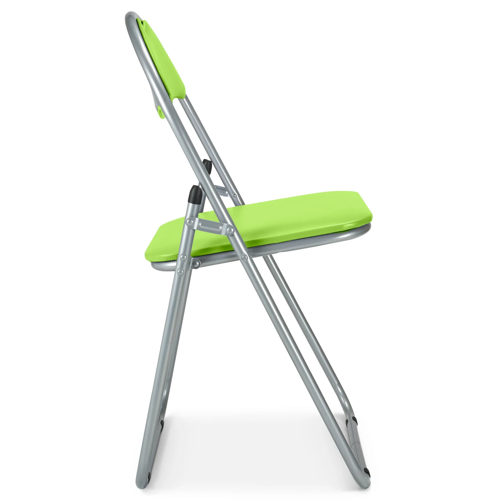 Folding Padded Office Dining Desk Chair - Green