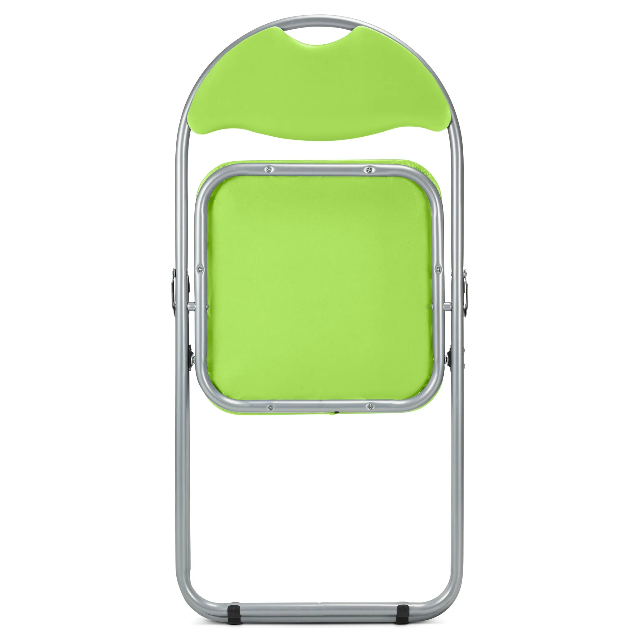Folding Padded Office Dining Desk Chair - Green