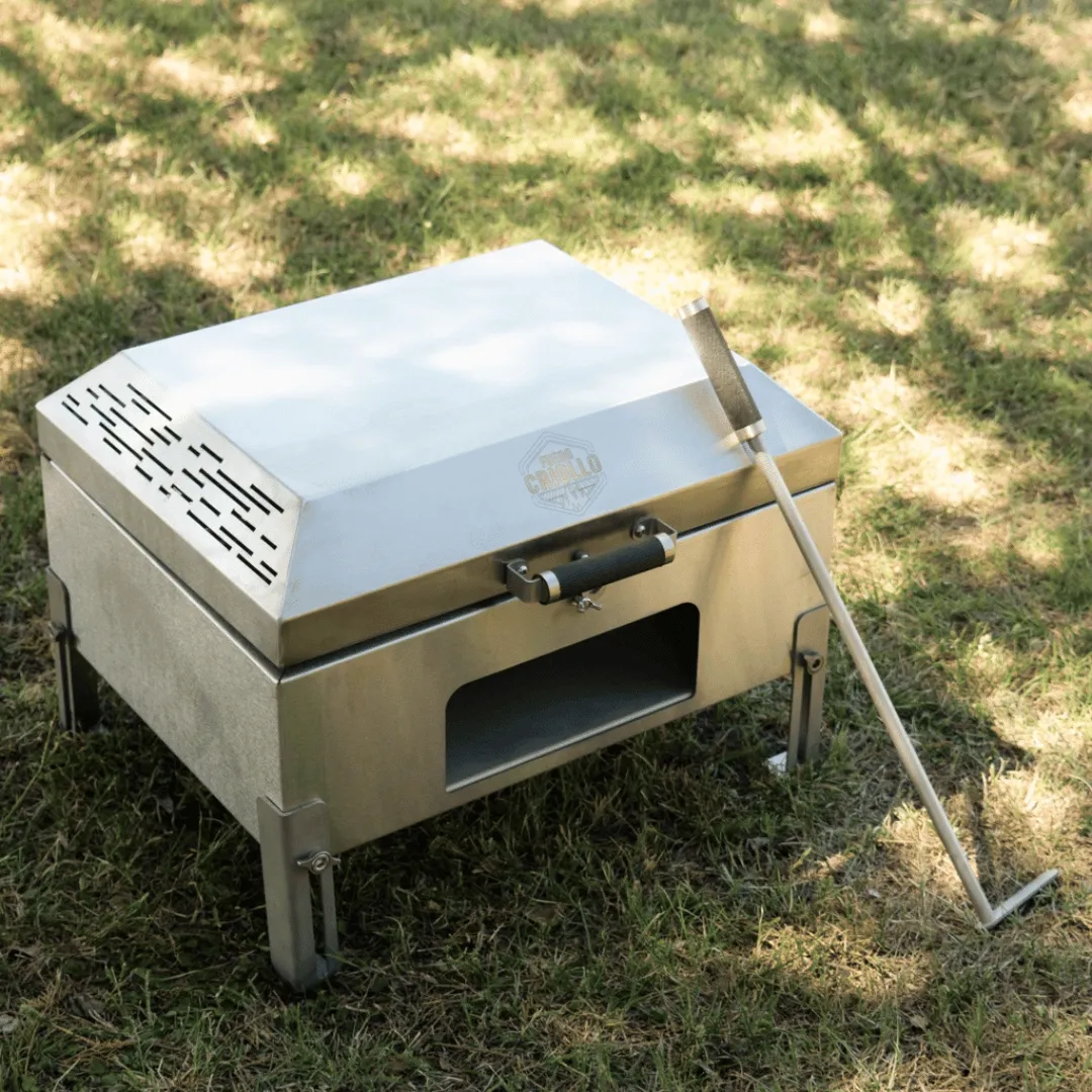 Fuego Criollo Mini Camping Grill Portable Argentine Charcoal Grill
