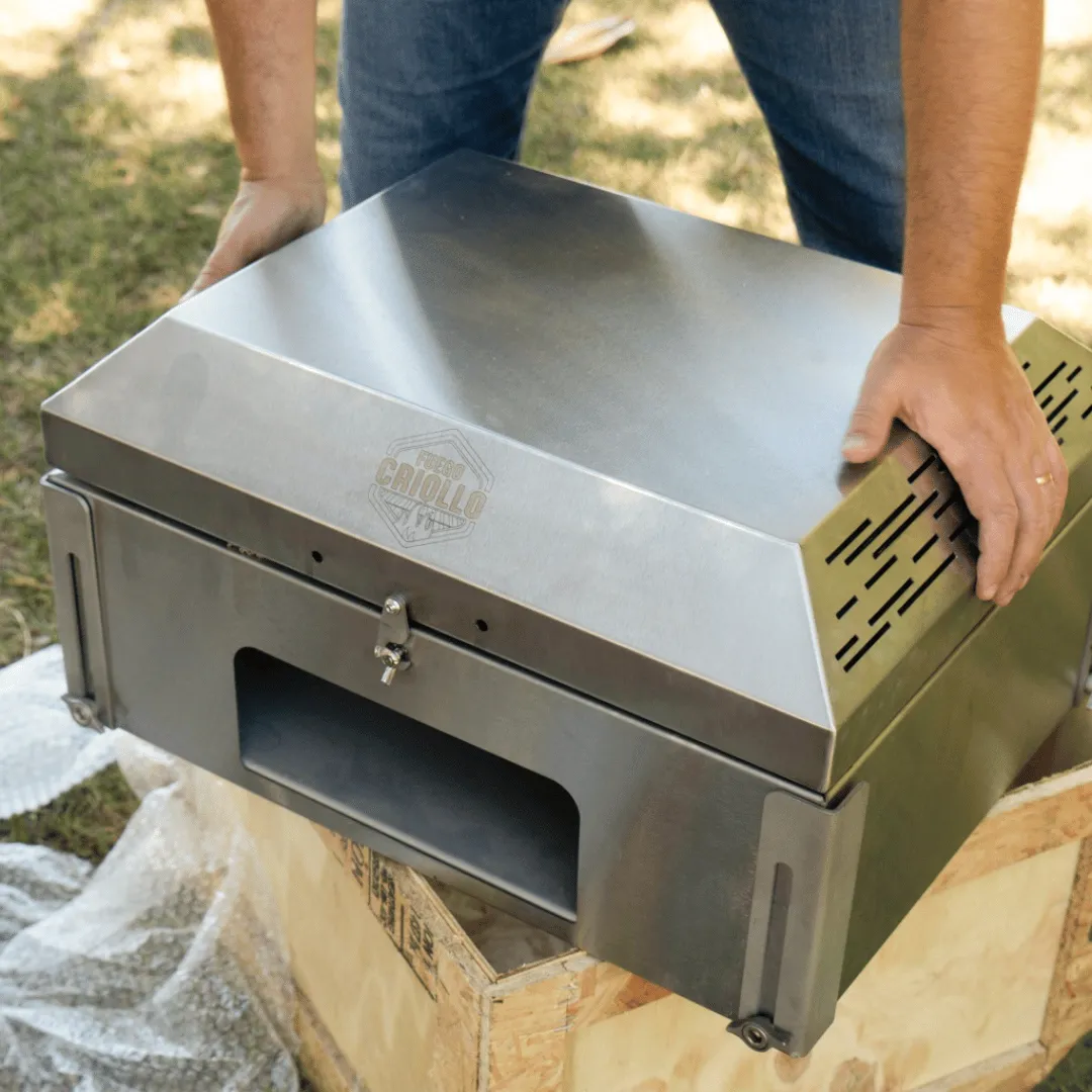 Fuego Criollo Mini Camping Grill Portable Argentine Charcoal Grill
