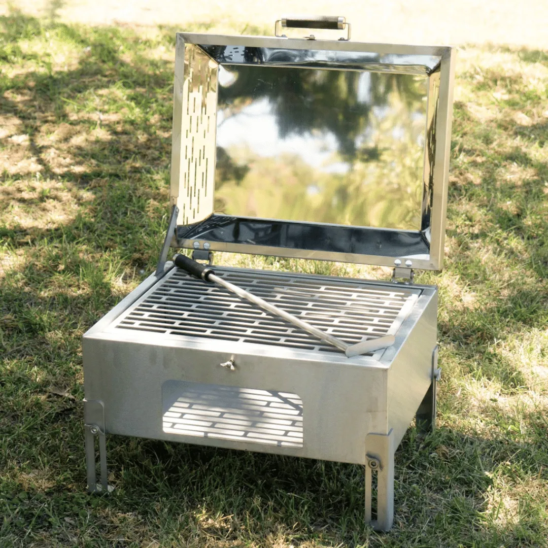 Fuego Criollo Mini Camping Grill Portable Argentine Charcoal Grill