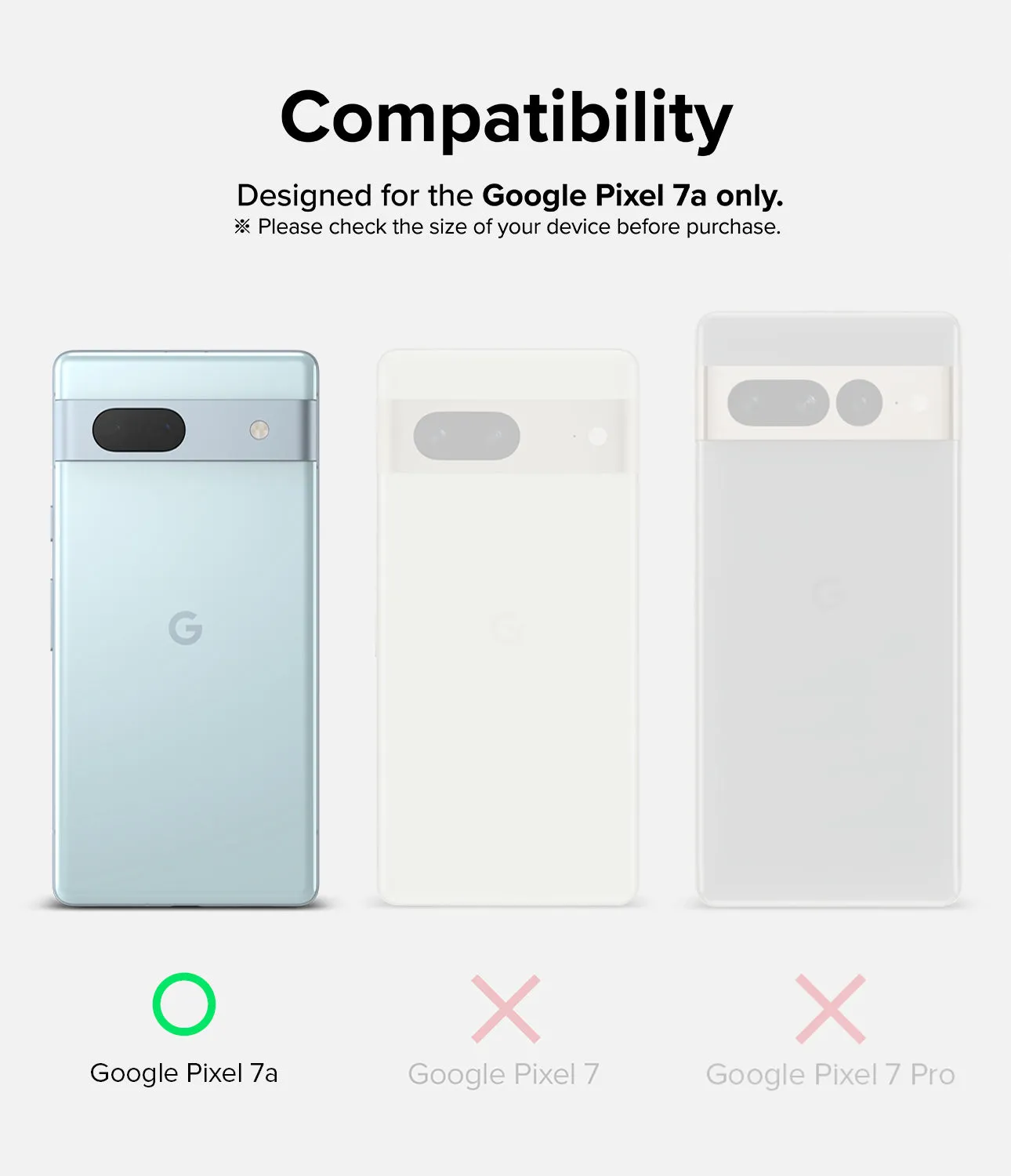 Google Pixel 7a Screen Protector | Dual Easy Film [2P]