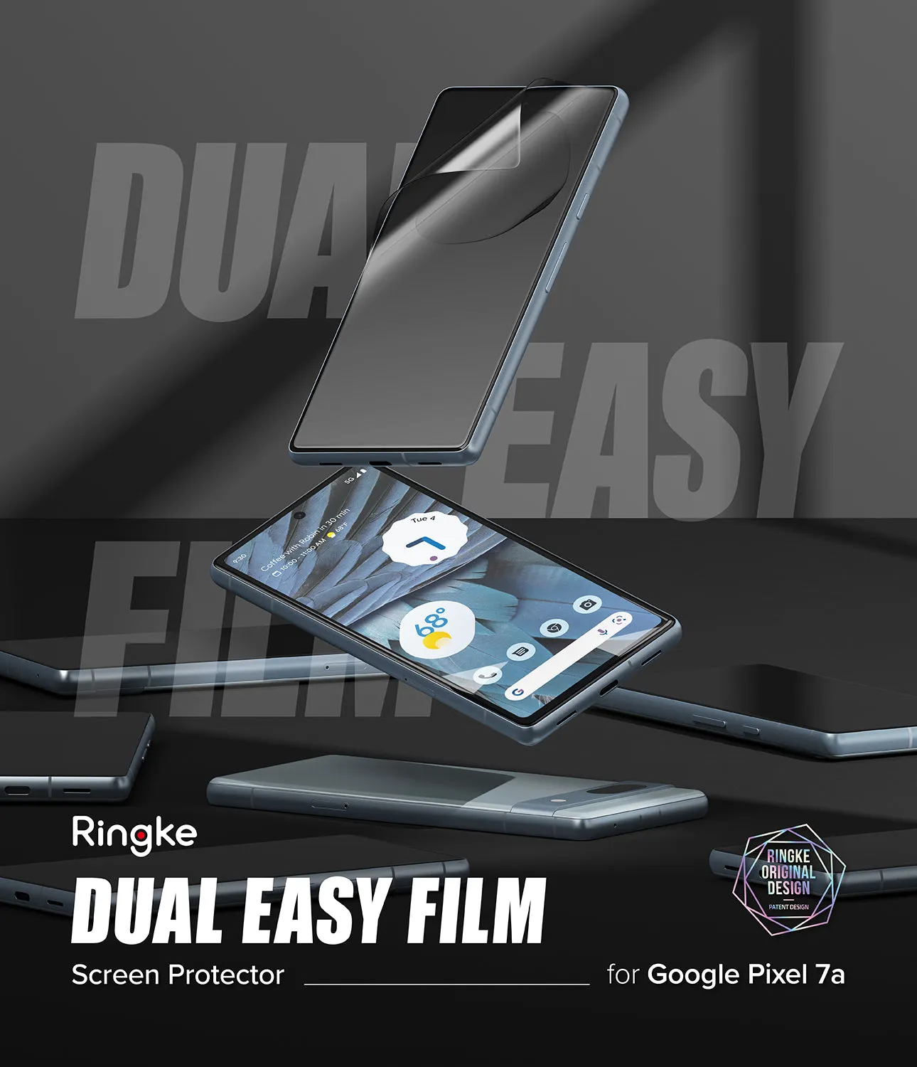 Google Pixel 7a Screen Protector | Dual Easy Film [2P]