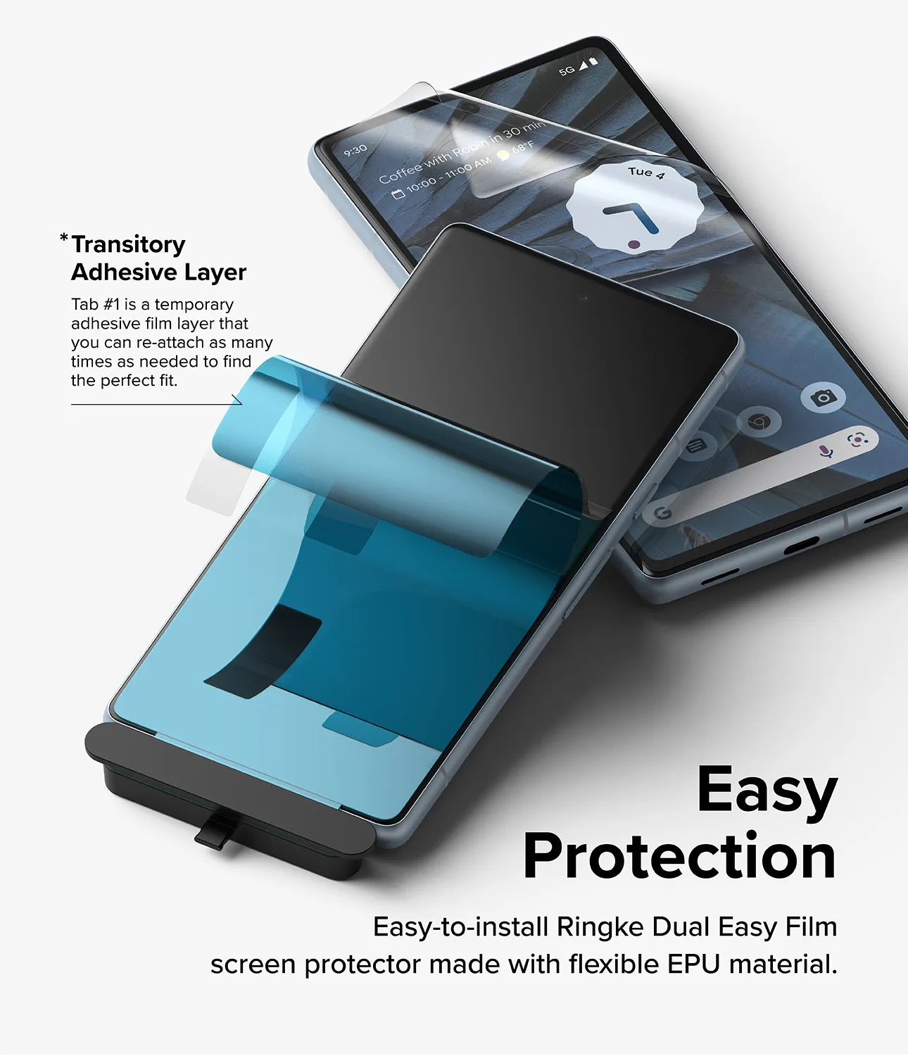 Google Pixel 7a Screen Protector | Dual Easy Film [2P]