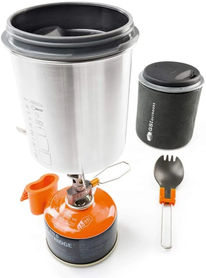 GSI Glacier Stainless Minimalist II Cookset