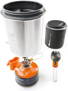 GSI Glacier Stainless Minimalist II Cookset