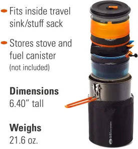 GSI Pinnacle Dualist II 2P Cookset