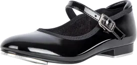 Linodes Economy Unisex-Child Easy Slide Buckle Tap Shoe for Girls and Boys Maryjane Dance Flat