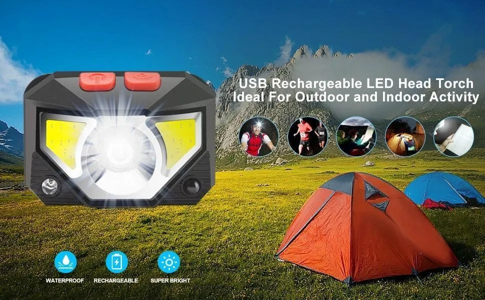Motion Sensor LED Headlight