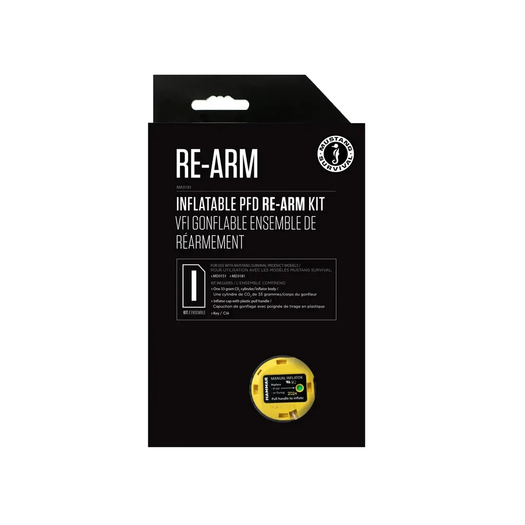 Mustang Survival RE-ARM KIT I - 33G HAMMAR MANUAL