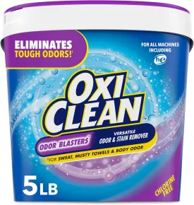 OxiClean Odor Blasters Versatile Odor and Stain Remover Powder, 5 lb