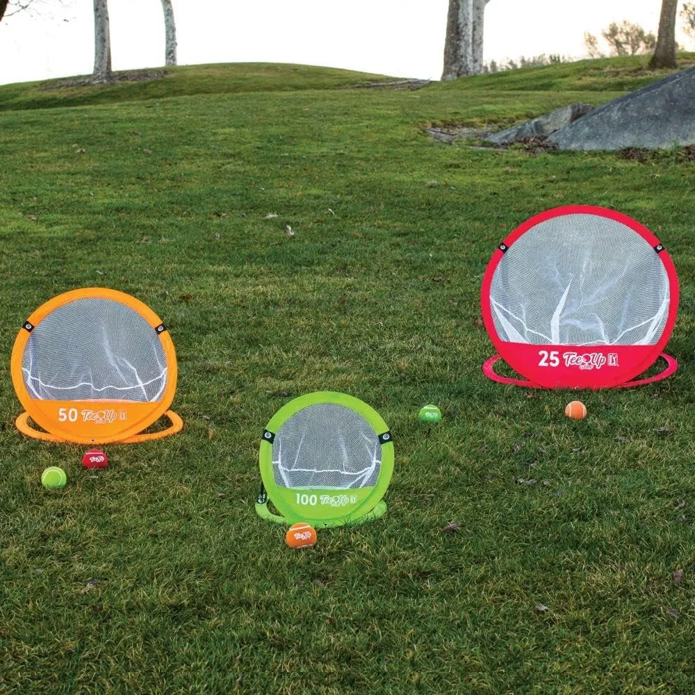 PGA TOUR Tee-Up Bullseye Net Target, Great for Family and Friends, Use for Indoor and Outdoor