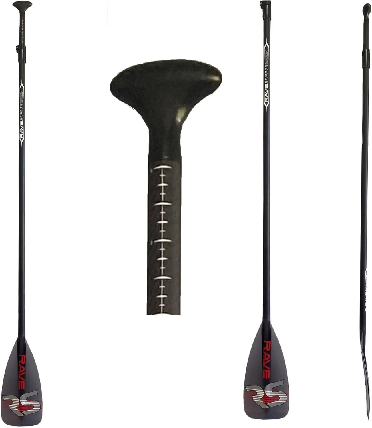 RAVE Sports SUP Paddle  Adjustable, Lightweight Oar for Stand Up Paddleboard, Floats and No Twist Handle Lock, Glide Style