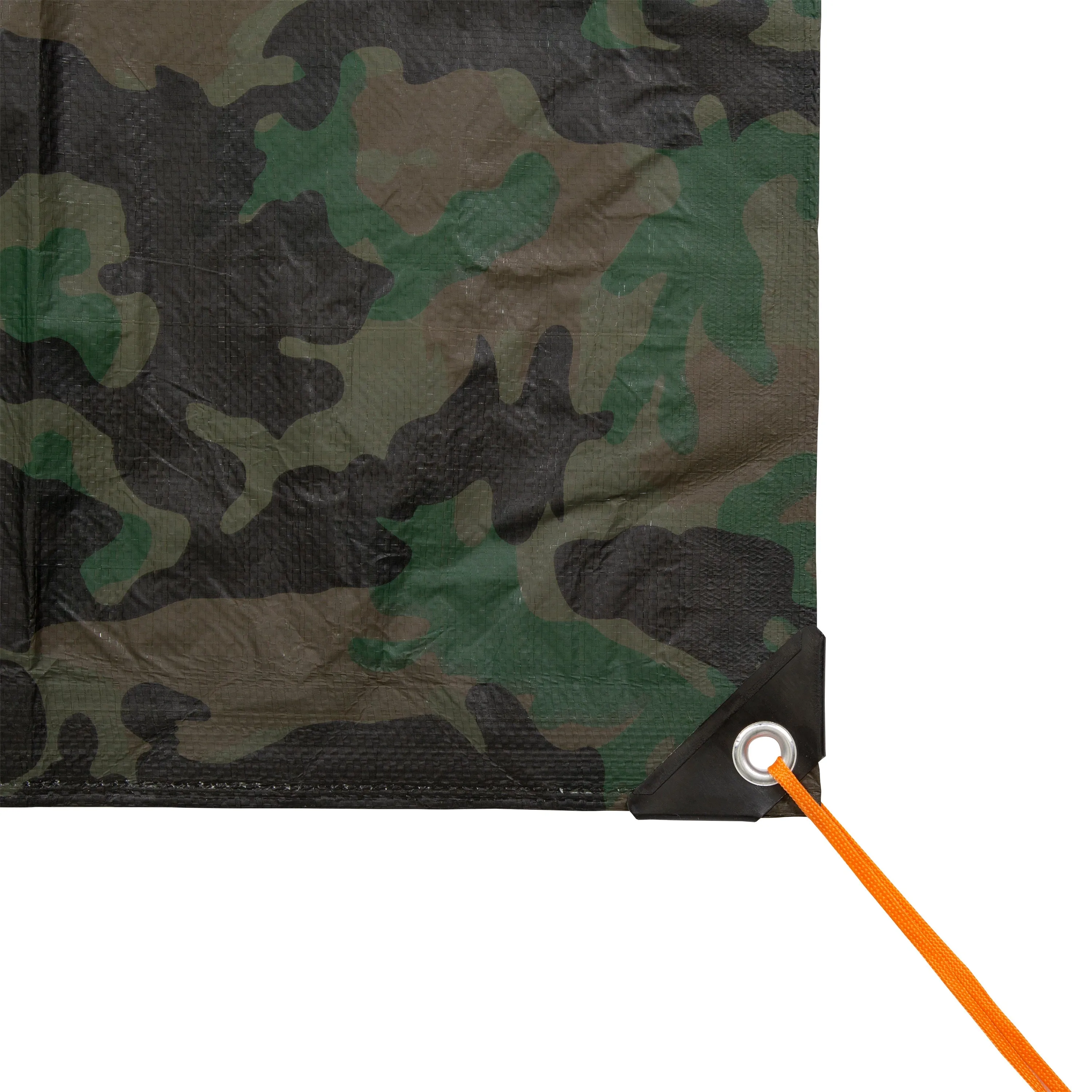 Rip Stop Tarp -5 Ft X 7 Ft - Woodland Camo