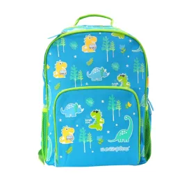 Scoobies Glow-in-the-Dark Dino Backpack | Spacious & Organized | Comfortable & Durable | Water-Resistant | Dual Bottle Holders