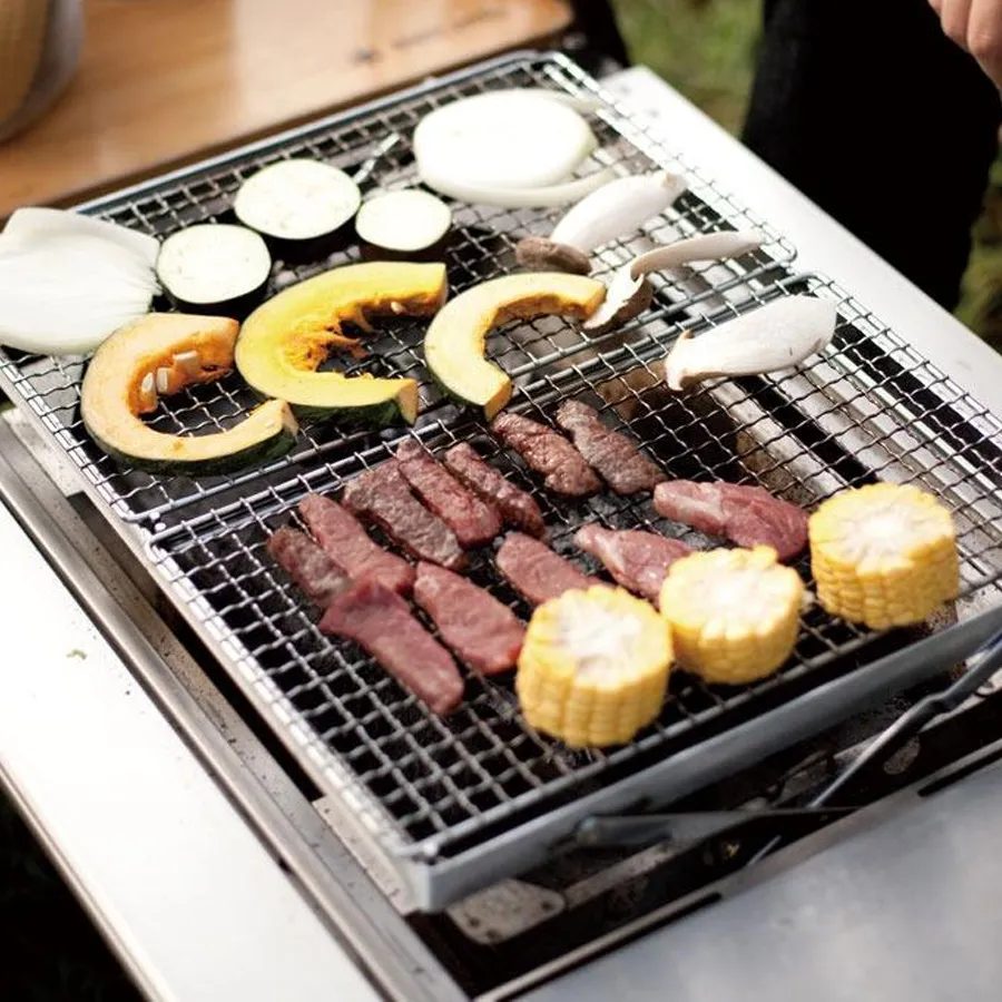 Stainless Half Grill Pro