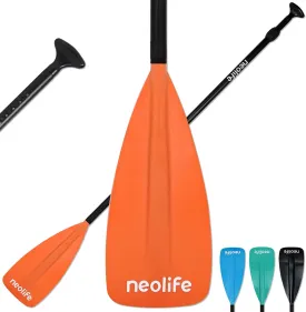SUP Paddleboard Paddle with Aluminum Shaft and Nylon Blade, Lightweight Stand Up Paddle Board Oars, Adjustable170-210 cm/68-84 inch