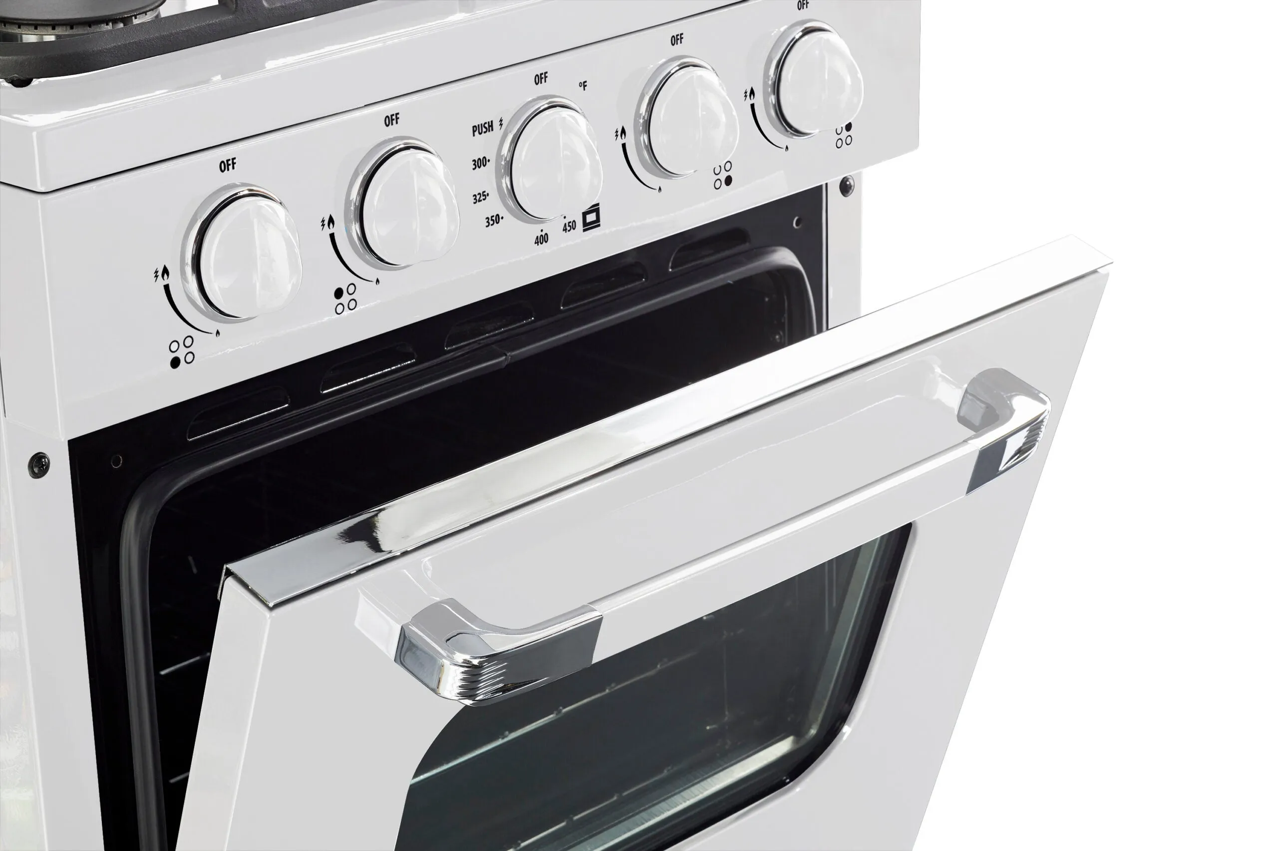 Unique 24" Classic Retro Propane Range (Battery Ignition)