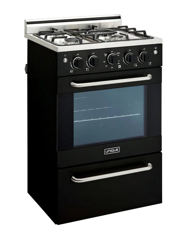 Unique Prestige 20" Convection Gas Range (Electronic Ignition)